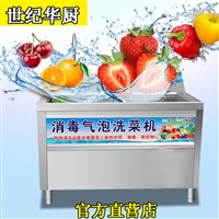 全自动洗菜机 超声波洗菜机价格 洗菜机