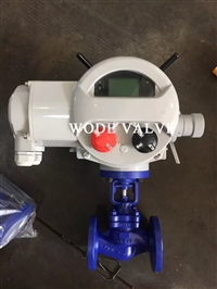 德国沃德WODE进口电动波纹管截止阀 蒸汽阀门厂家