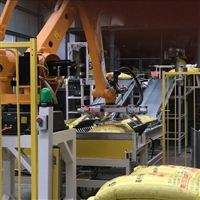 豆粕机器人码垛机 自动码垛机设备 码垛机械手批发