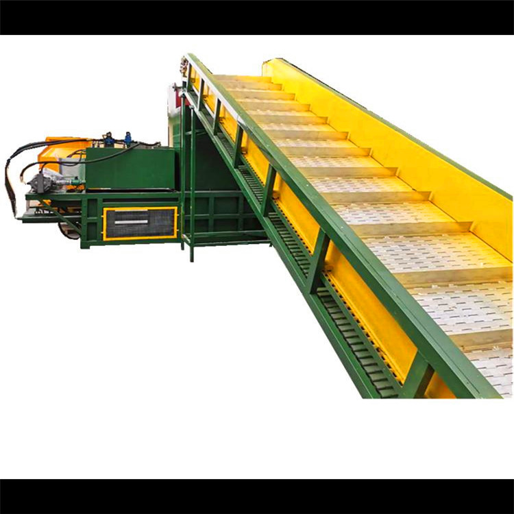 卧式废旧纸箱液压压包机 废纸压缩打包机厂家