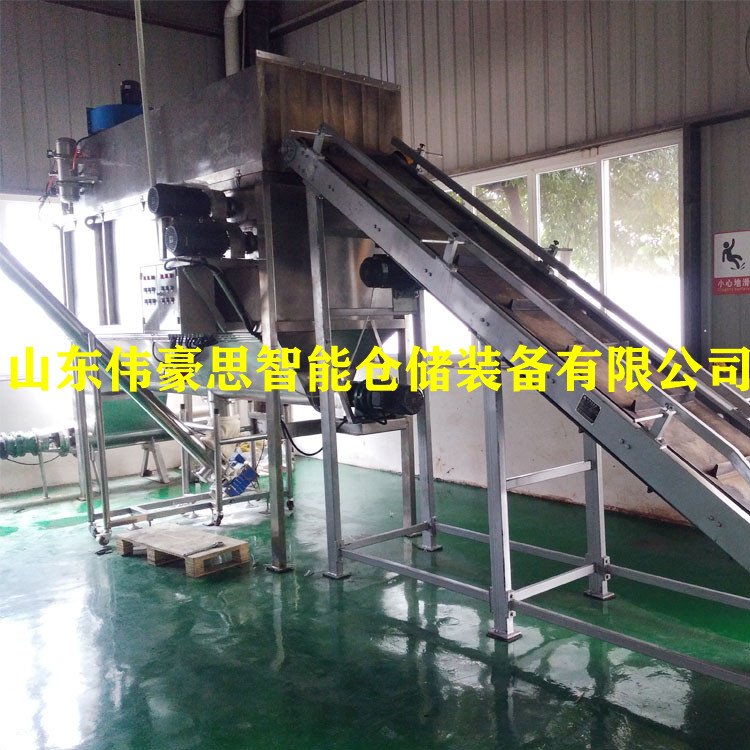 水泥无尘自动破袋机 全自动拆包机 自动拆袋装置