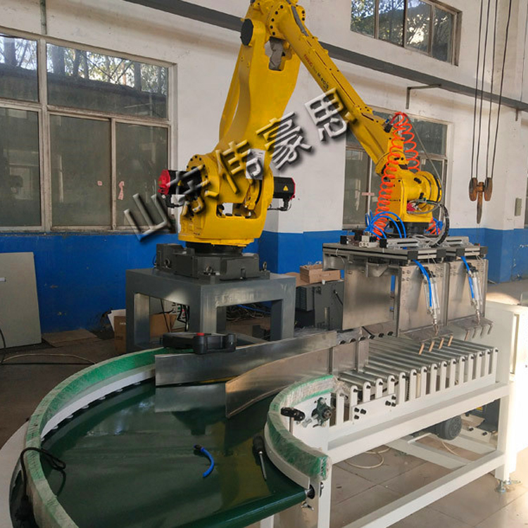 清洁煤自动码垛机器人 智能码垛机工业原理