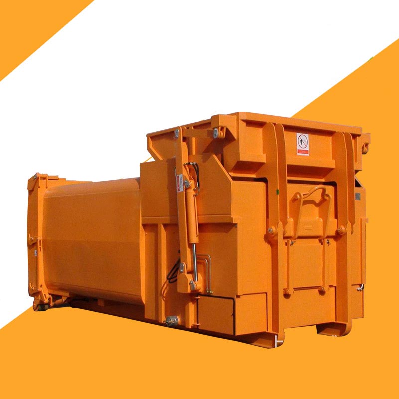 垃圾压缩装置 移动垃圾转运站压缩机 17方乡镇用