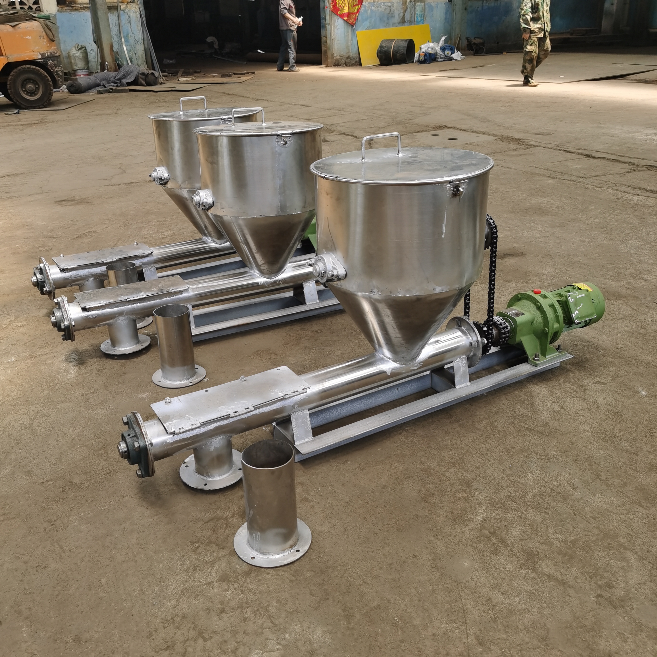 316l重钙粉定量给料机化妆品粉料添加剂定量喂料机zcjb