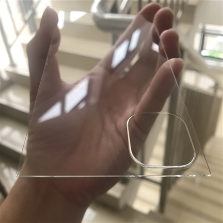 广东3D后盖手机玻璃片加工 玻璃蚀刻 精度高无划伤