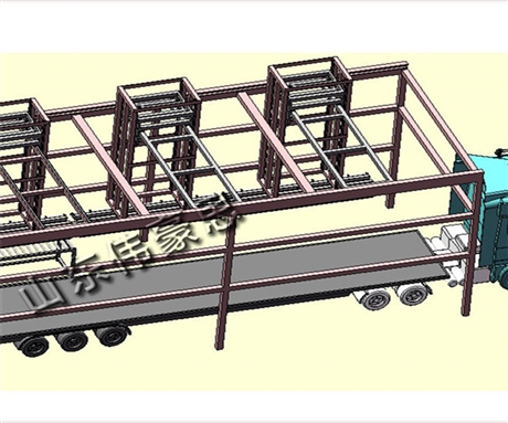 工业碱全自动装车机 机械手装车机 桁架装车机制造商