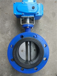 德国沃德WODE进口电动法兰软密封蝶阀 管网蝶阀厂家