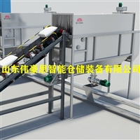 重晶石粉无尘破袋机 自动拆袋机方案