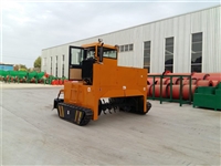 四川猪屎粪有机肥翻抛机设备多少钱  有机肥设备制造厂家