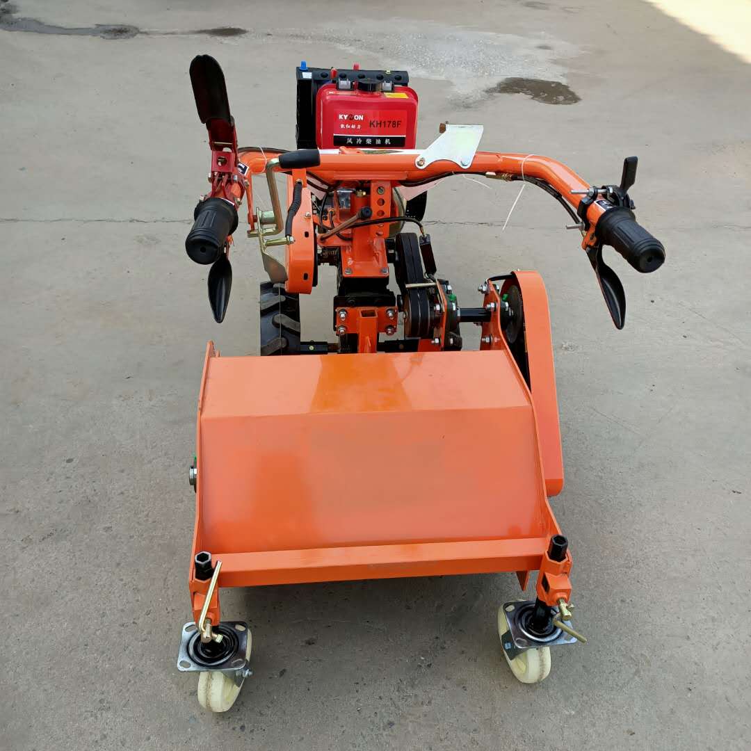 轻便手推式汽油松土除草机小型农用翻地机民安