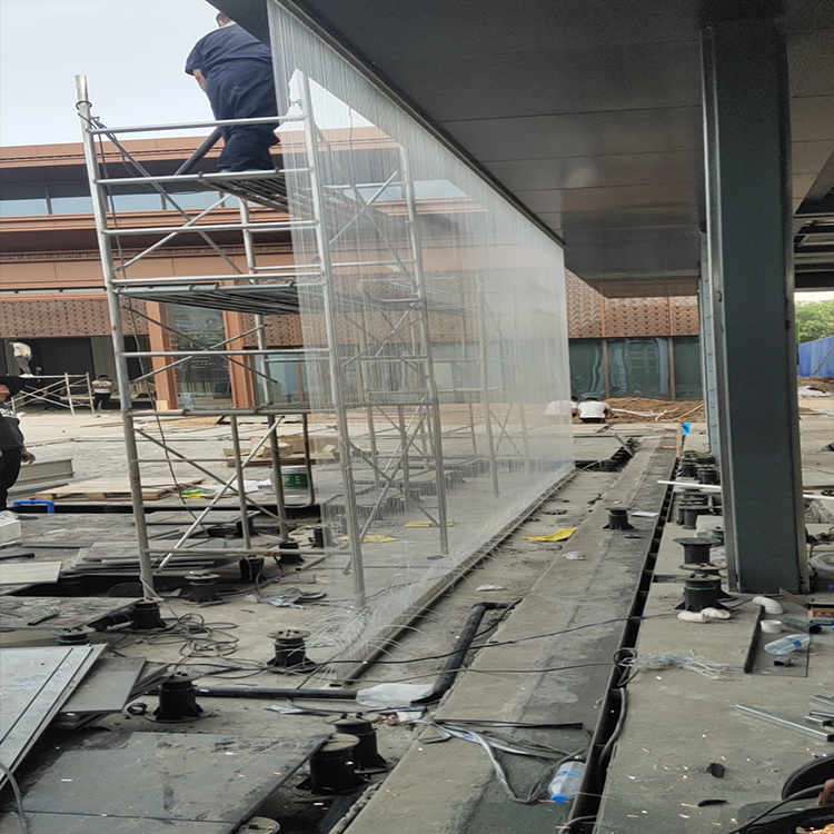 西安吊线水帘光纤水帘数字水帘水幕帘设计安装