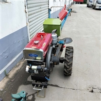 柴油15马力手扶拖拉机 后置旋耕机型号 农用车四驱手扶拖拉机