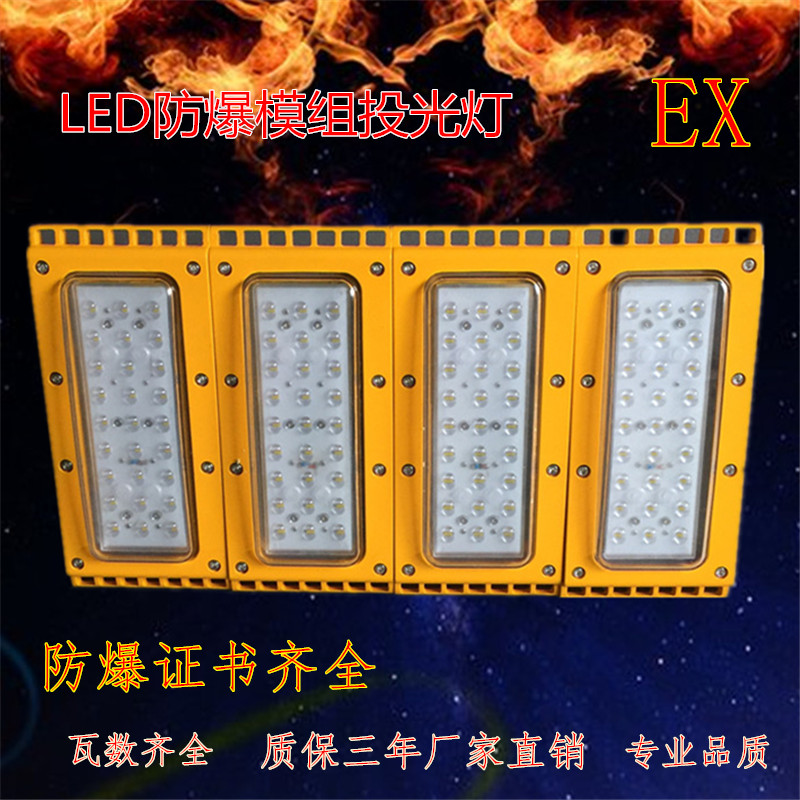 LED防爆路灯头 泛光型模组200W300W400W500W防腐防爆道路