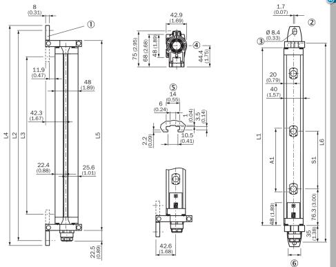 SICK多光束安全光电传感器接收器，发射器