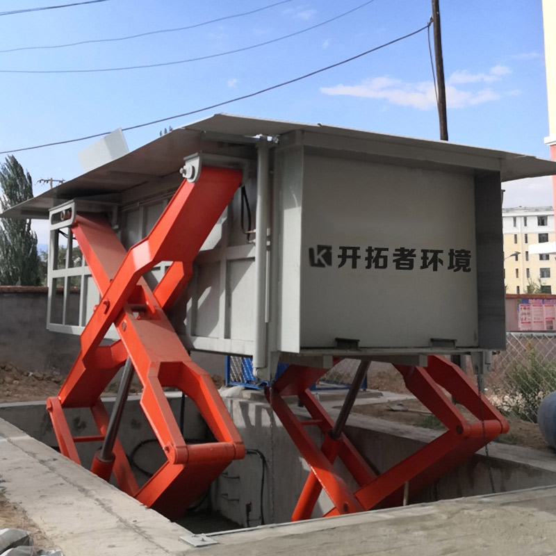 垃圾压缩装置地埋式处理10吨垃圾压缩中转站价格开拓者