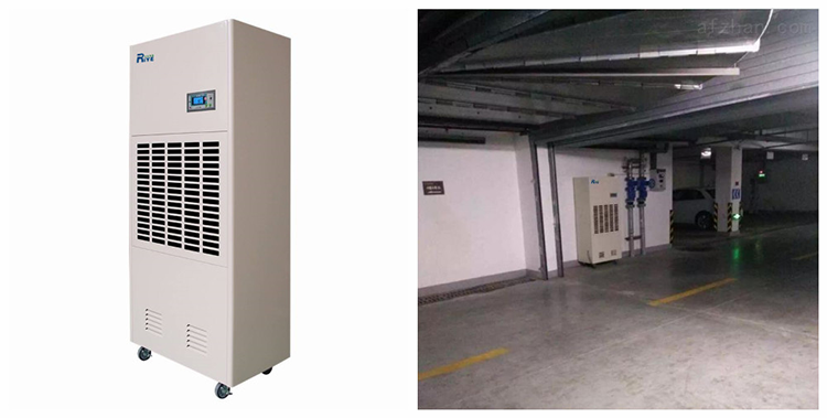 地下室除湿机租赁地下车库除湿机项目案例小区地下停车场除湿机