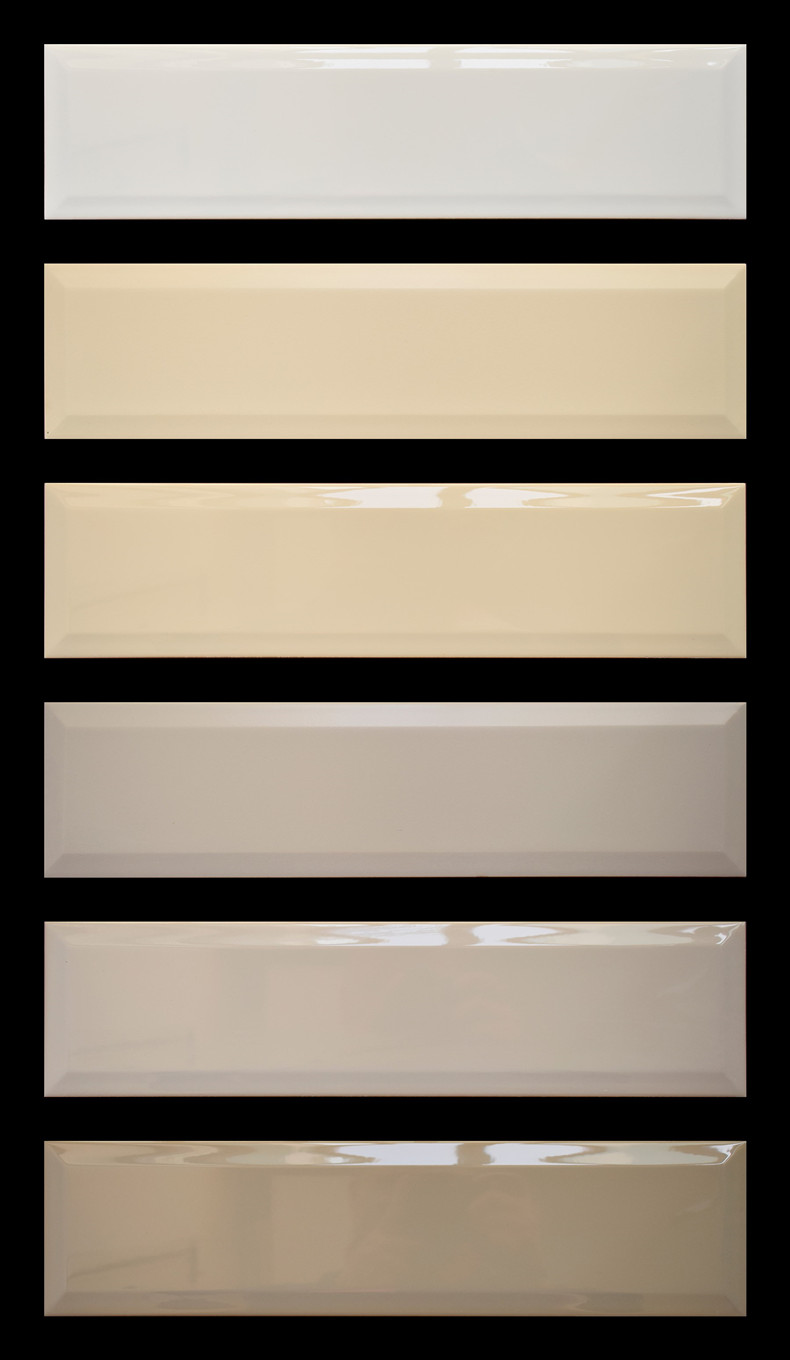 北欧白色瓷砖长条灰色墙砖工厂直销小瓷砖