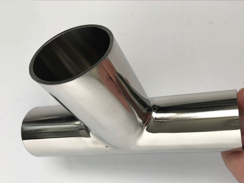 加长型等边三通 自动焊卫生级三通 水处理 医药专用304不锈钢三通