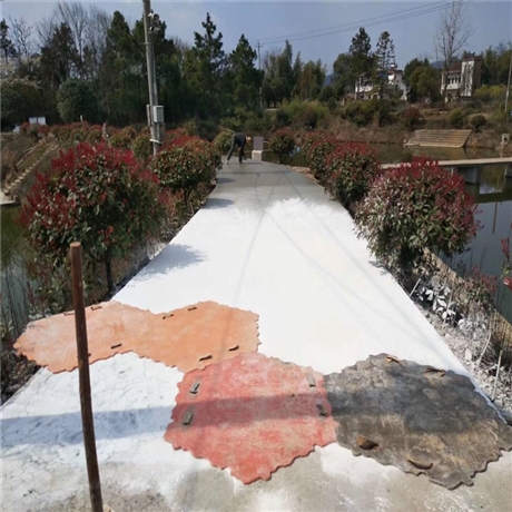 藝術壓花地坪 壓花地坪材料廠家
