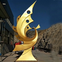 厂家定制不锈钢凤凰雕塑 大型广场抽象凤凰不锈钢雕塑