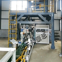 饲料厂自动包装码垛线 码垛搬运机器人图片