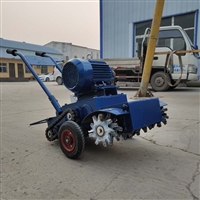 手推式地面清灰机 混凝土渣滓清理机 水泥沥青拉毛机
