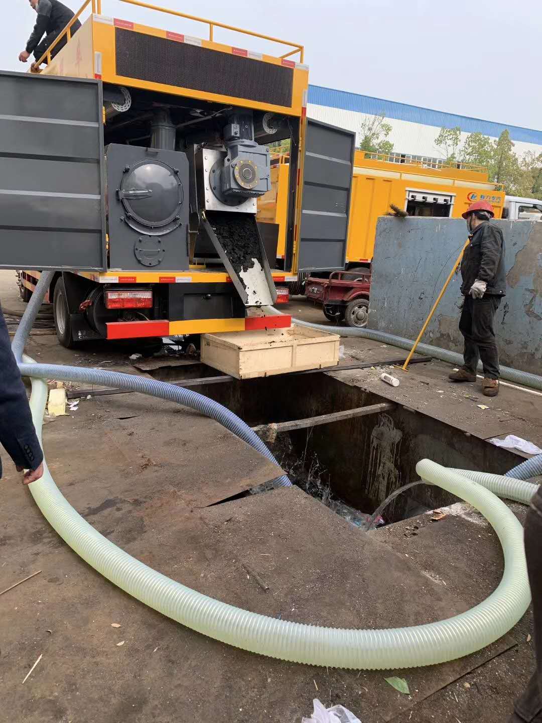 污水处理车 东风多利卡污水处理车