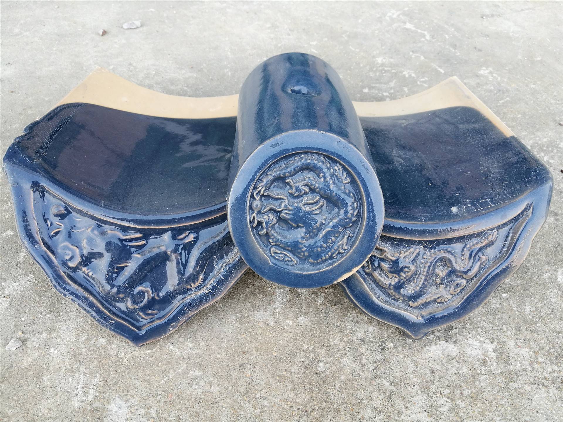 仿古琉璃瓦绿色琉璃瓦