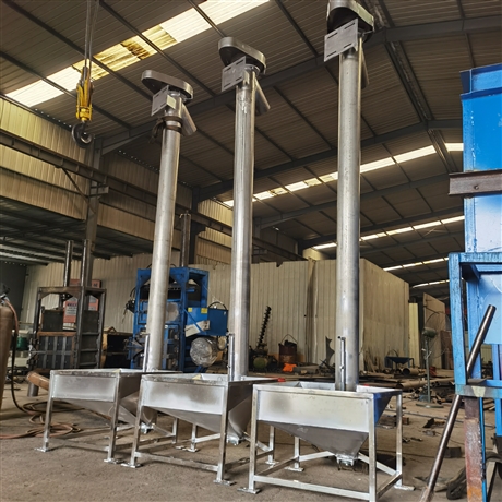 螺旋提升机 民安颗粒螺杆喂料机 移动式绞龙加料机 