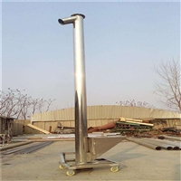 批发螺旋蛟龙提升机型号 颗粒螺杆喂料机 移动式绞龙加料机 