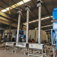 螺旋提升机 民安颗粒螺杆喂料机 移动式绞龙加料机 