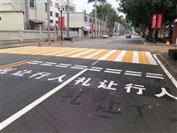 东莞石排道路划线，石排车道标识划线，人行道划线