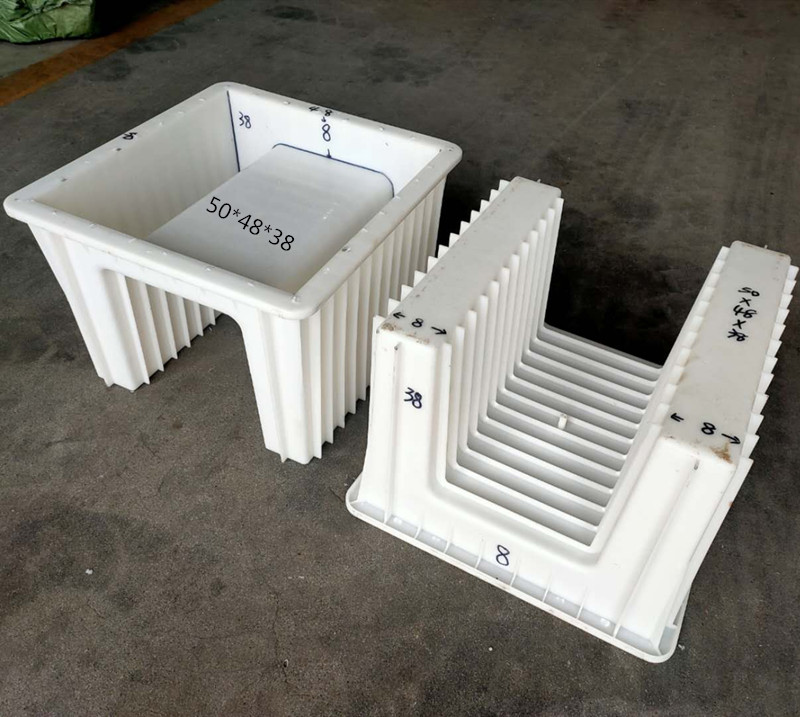 u型槽塑料模具 流水槽模具 定制