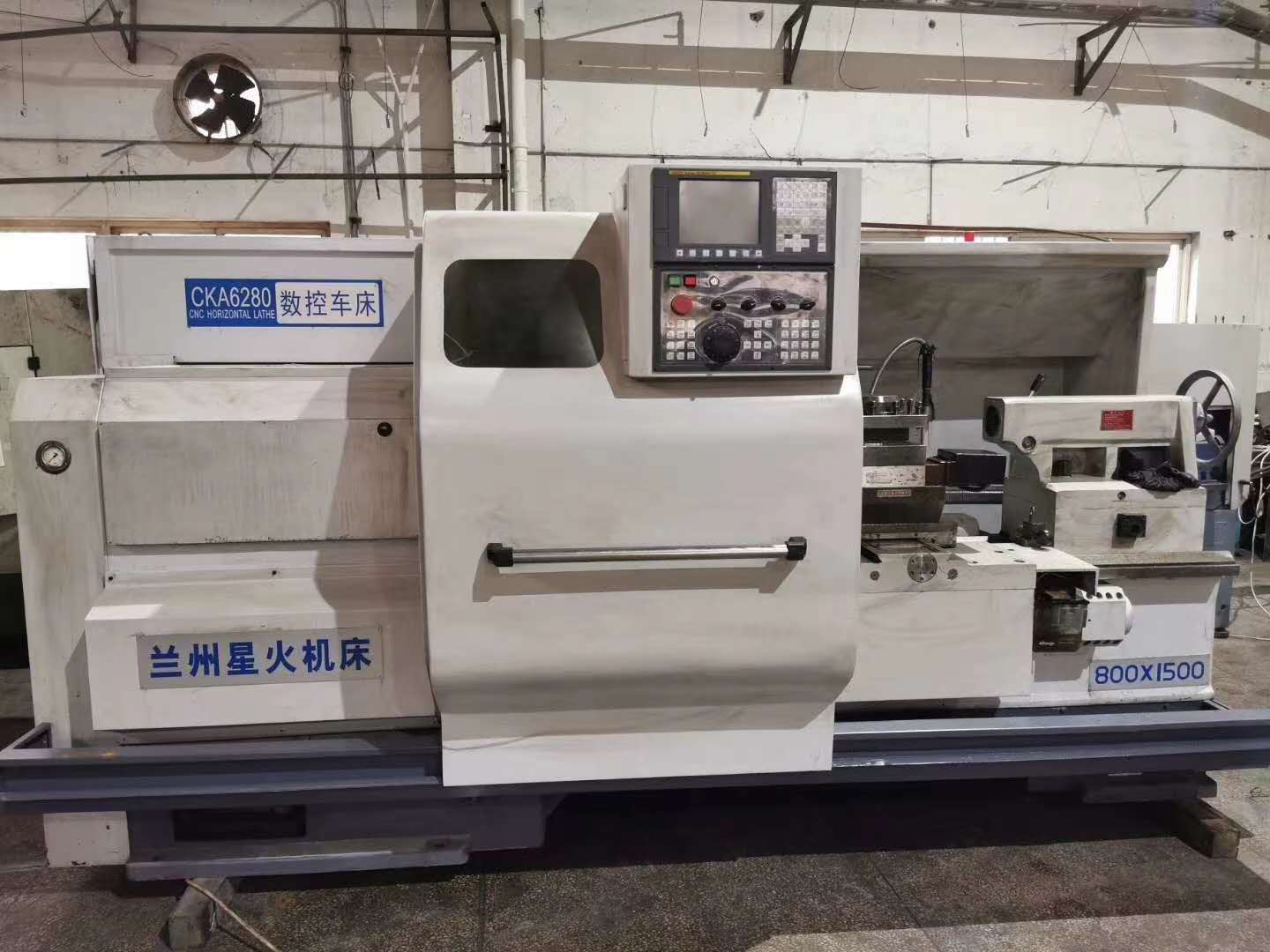 低价转让二手兰州星火cka6280x15米数控车二手车床