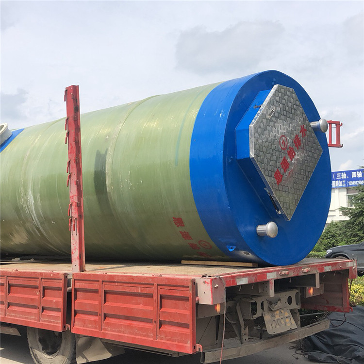 玻璃钢预制泵站一体化调蓄容积足够