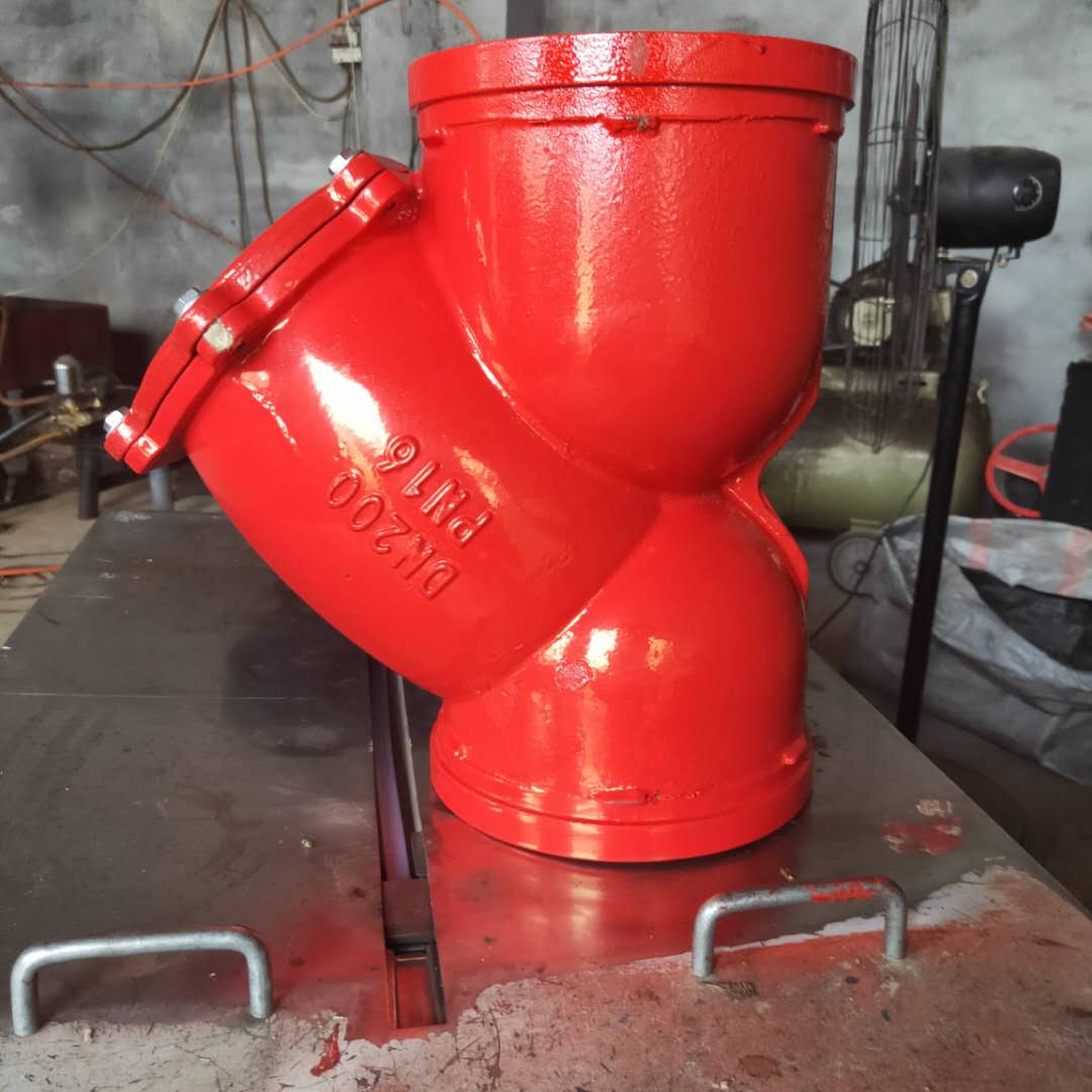 苏新泵阀y型过滤器沟槽y型过滤器现货供应