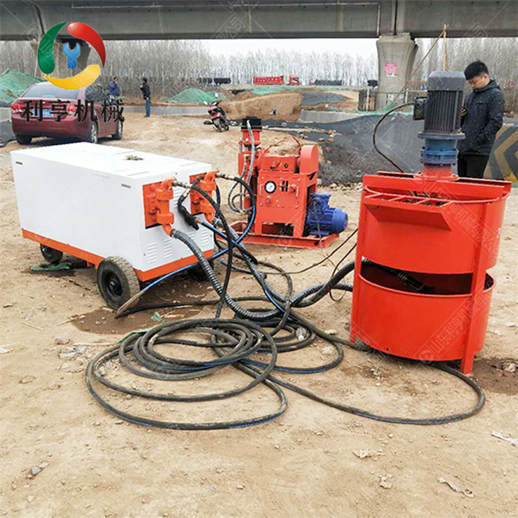 多角度打孔注浆钻机 可打岩石的工程注浆打孔一体 灌浆设备