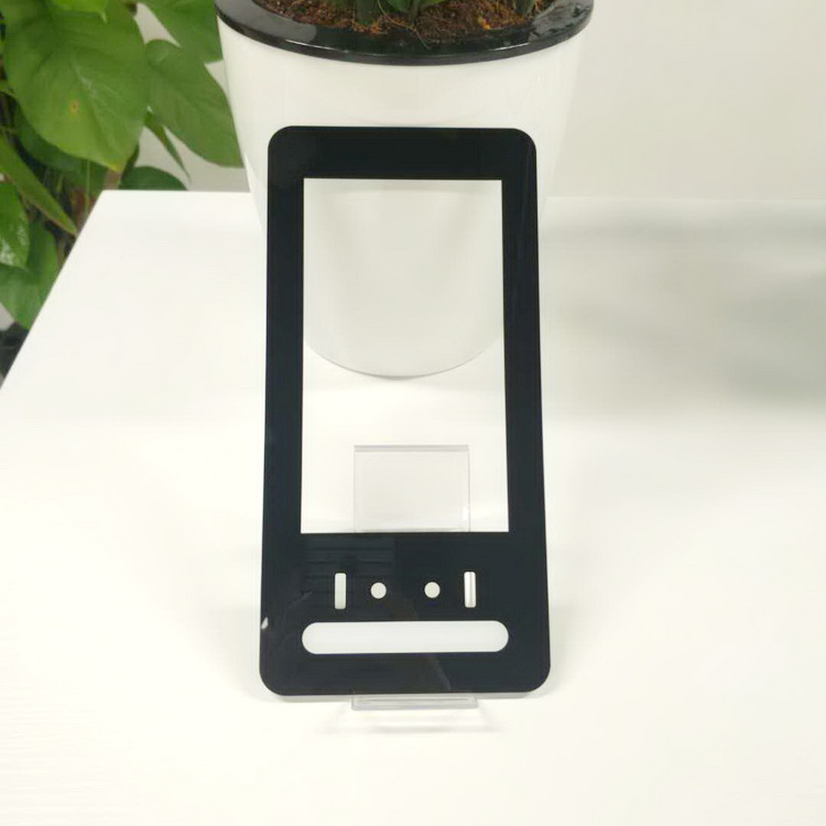 生产加工钢化盖板玻璃手机无线充圆形玻璃面板超薄07白玻璃批