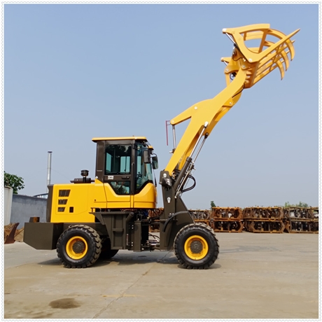 张家口万全南阳抓草机常林装载机