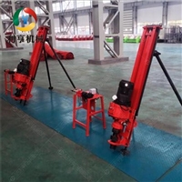 小型潜孔钻机 可以打岩石的钻机 快速钻孔气动凿岩机