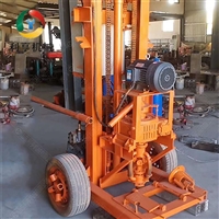 家用电动小型打井机 农村庭院深水井钻机 一人操作简单方便