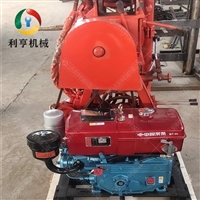 户外取芯勘探钻机 矿山钻探取芯钻机 50米浅层取样钻机