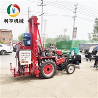 利亨机械100米打井机 拖拉机液压水井钻机 反循环钻机