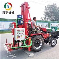 民用大孔井钻井机 车载式打井机  工程降水井拖拉机水井钻机