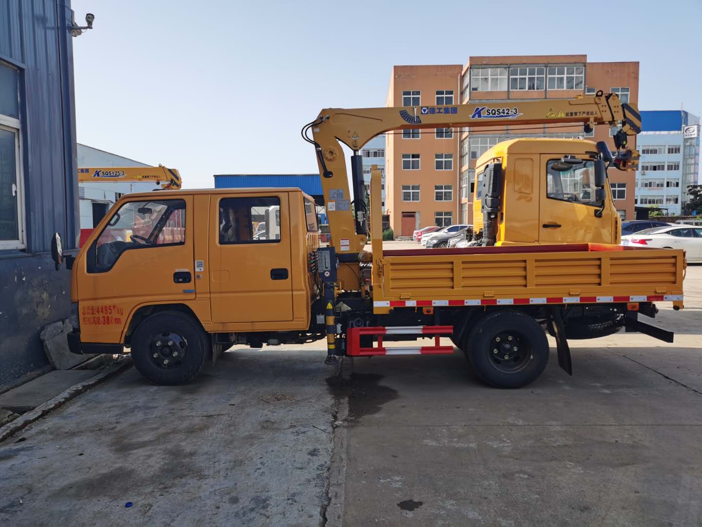 电力公司专用小型蓝牌徐工2吨随车吊随车吊厂家直销