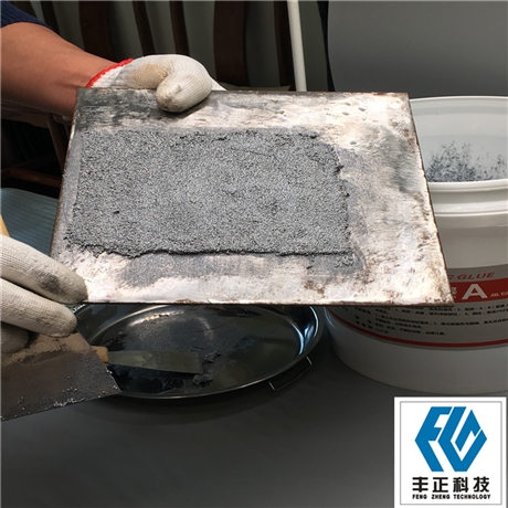 耐磨陶瓷膠泥 磨煤機(jī)出口管道用耐磨涂層膠泥