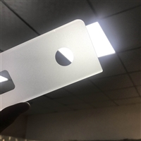 东莞ag磨砂工艺加工后盖玻璃 AG玻璃厂家 电子书后盖玻璃加工