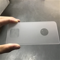 健鸿电子书玻璃后盖磨砂加工 AG玻璃厂家 后盖ag磨砂加工