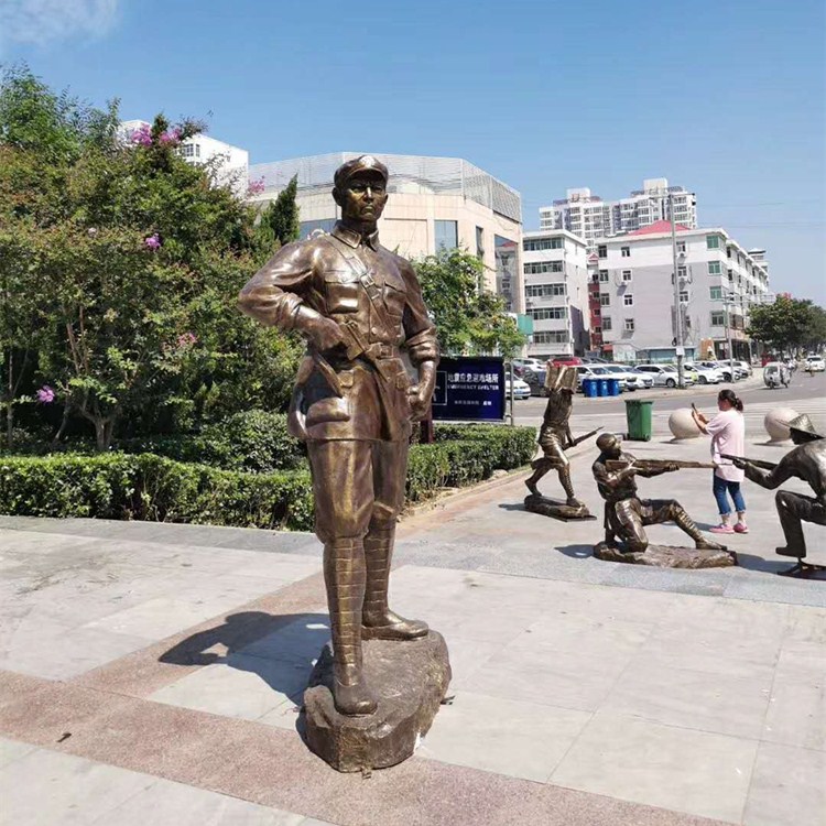 东莞人物雕塑造型厂 人物玻璃钢雕塑 宏骏景观生产