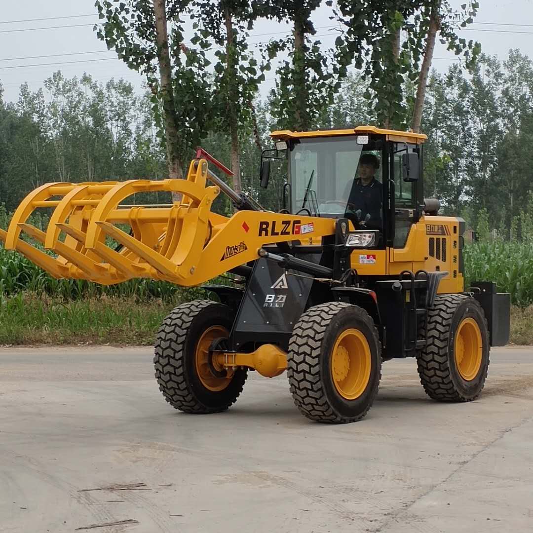 小型抓木机a加高臂抓草机厂家直销a轮式抓草机价格